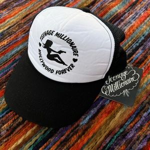 Teenage millionaire trucker hat Hollywood forever